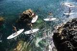 Geführte Stand Up Paddling Tour in Las Palmas auf Gran Canaria entlang des Las Canteras Strandes von Gran Canaria Tourist Board c/o AHM PR